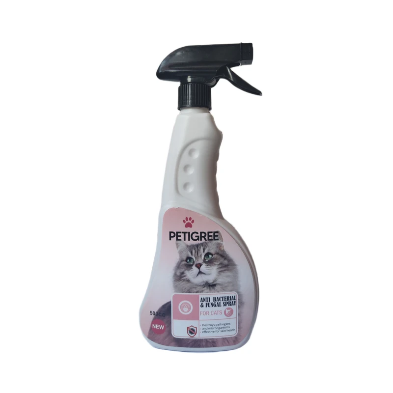 اسپری ضدعفونی کننده گربه پتی گری (Petigree) مدل Anti Bacterial حجم ۵۰۰ میلی لیتر